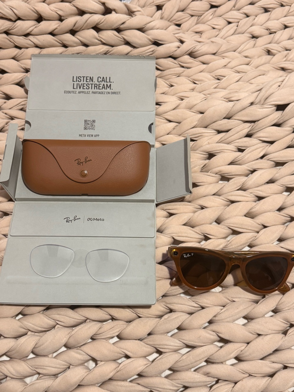 Ray-Ban Meta Skyler Gen 1 Brown Sunglasses